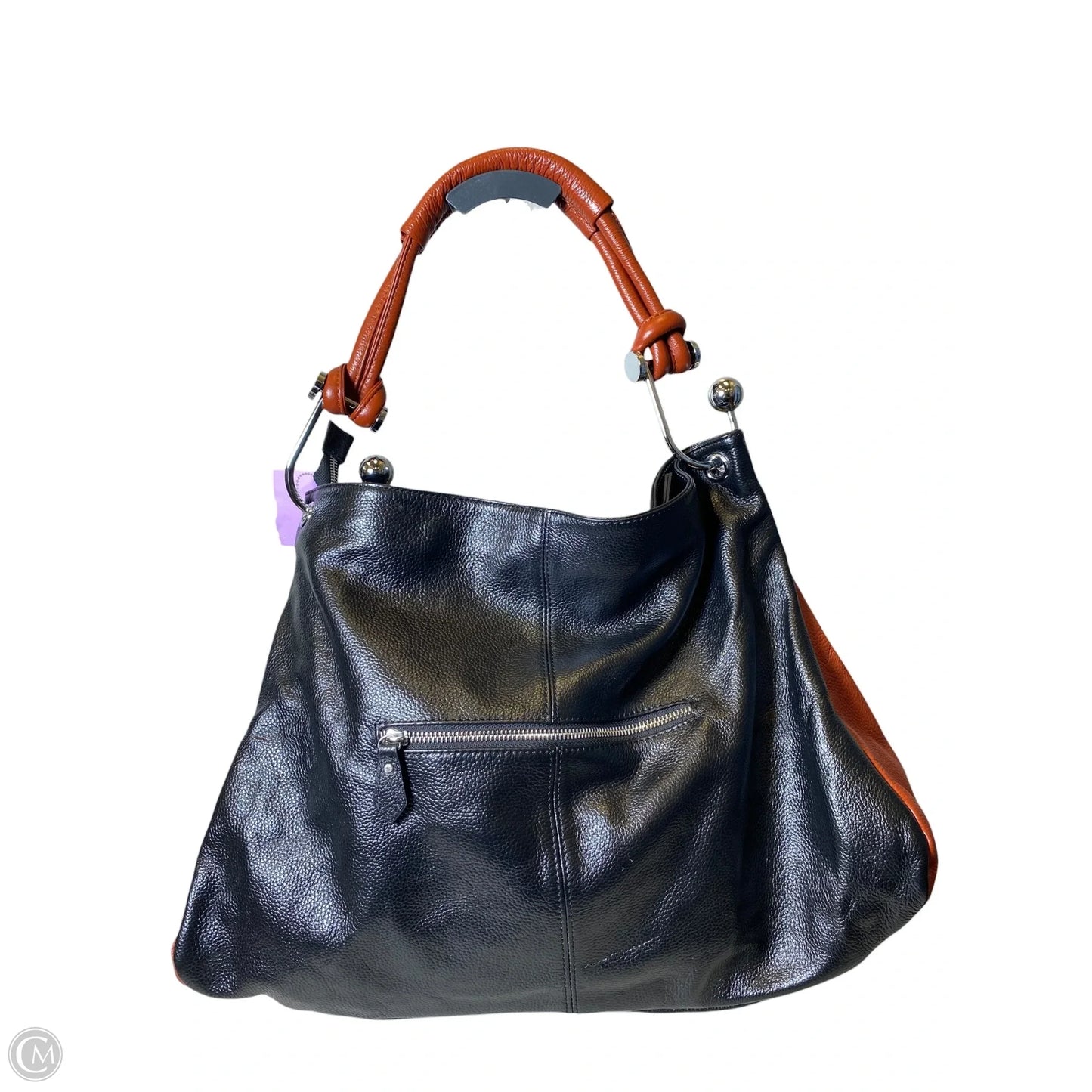 Handbag Leather By Clothes Mentor, Size: Large