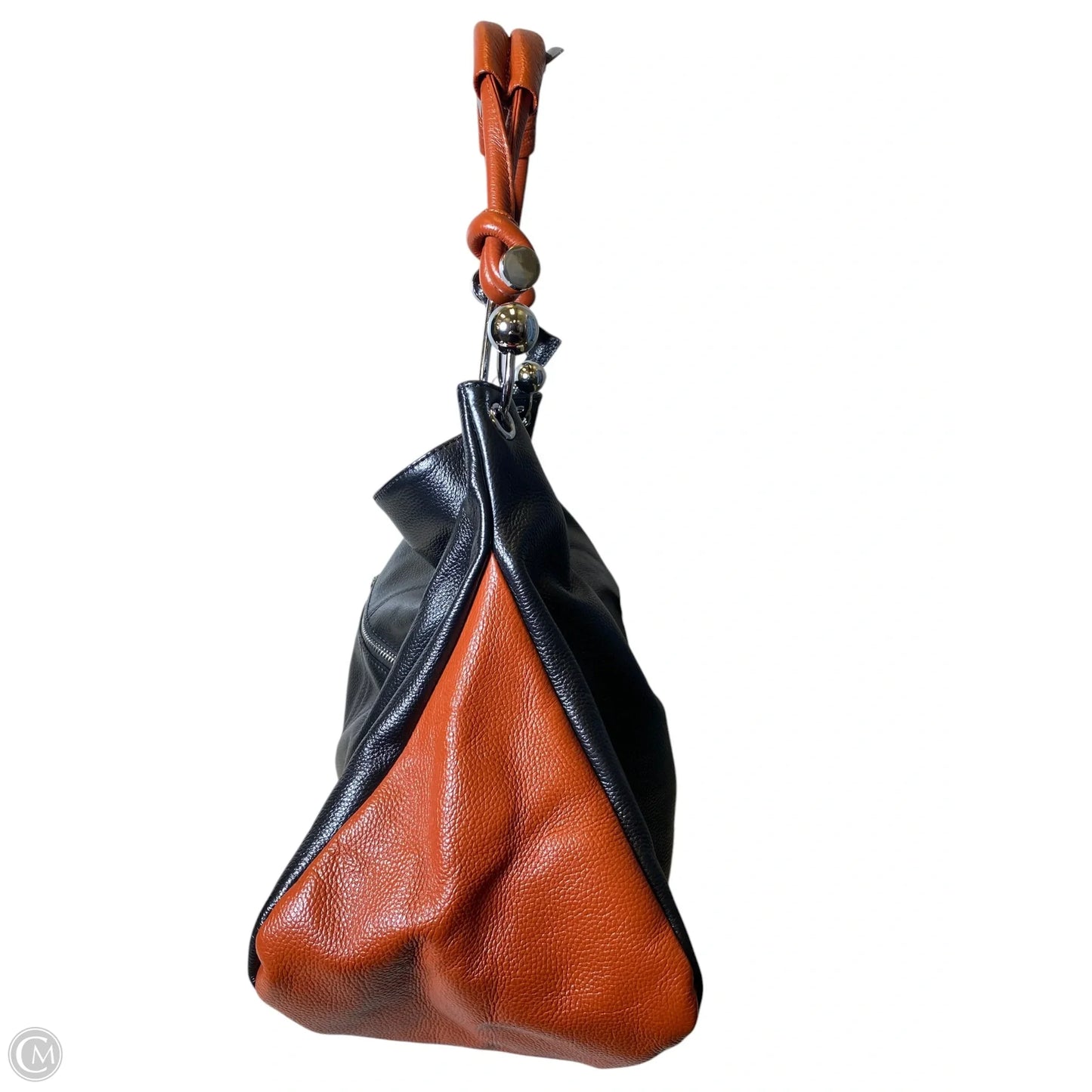 Handbag Leather By Clothes Mentor, Size: Large