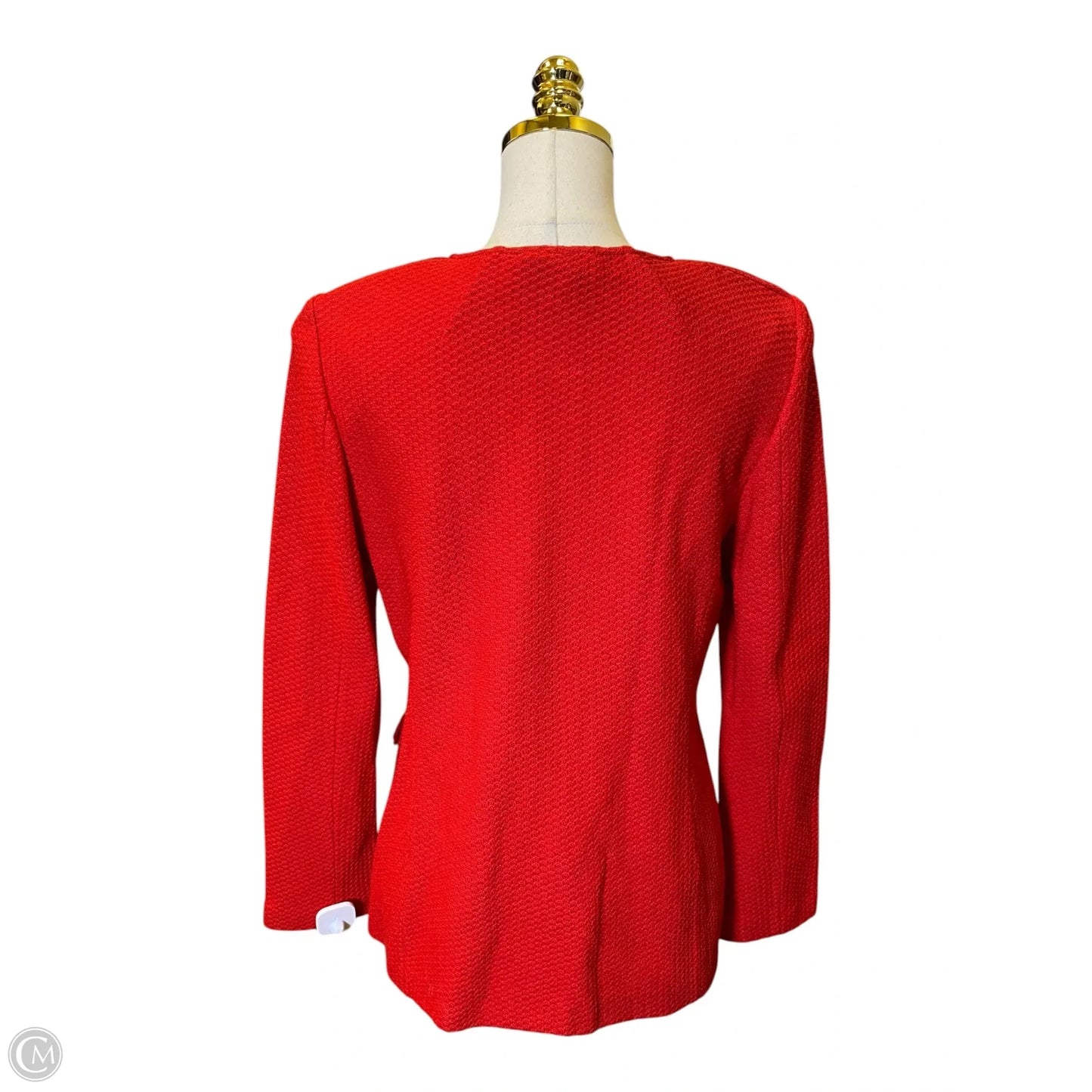 Blazer By St. John In Red, Size: 10