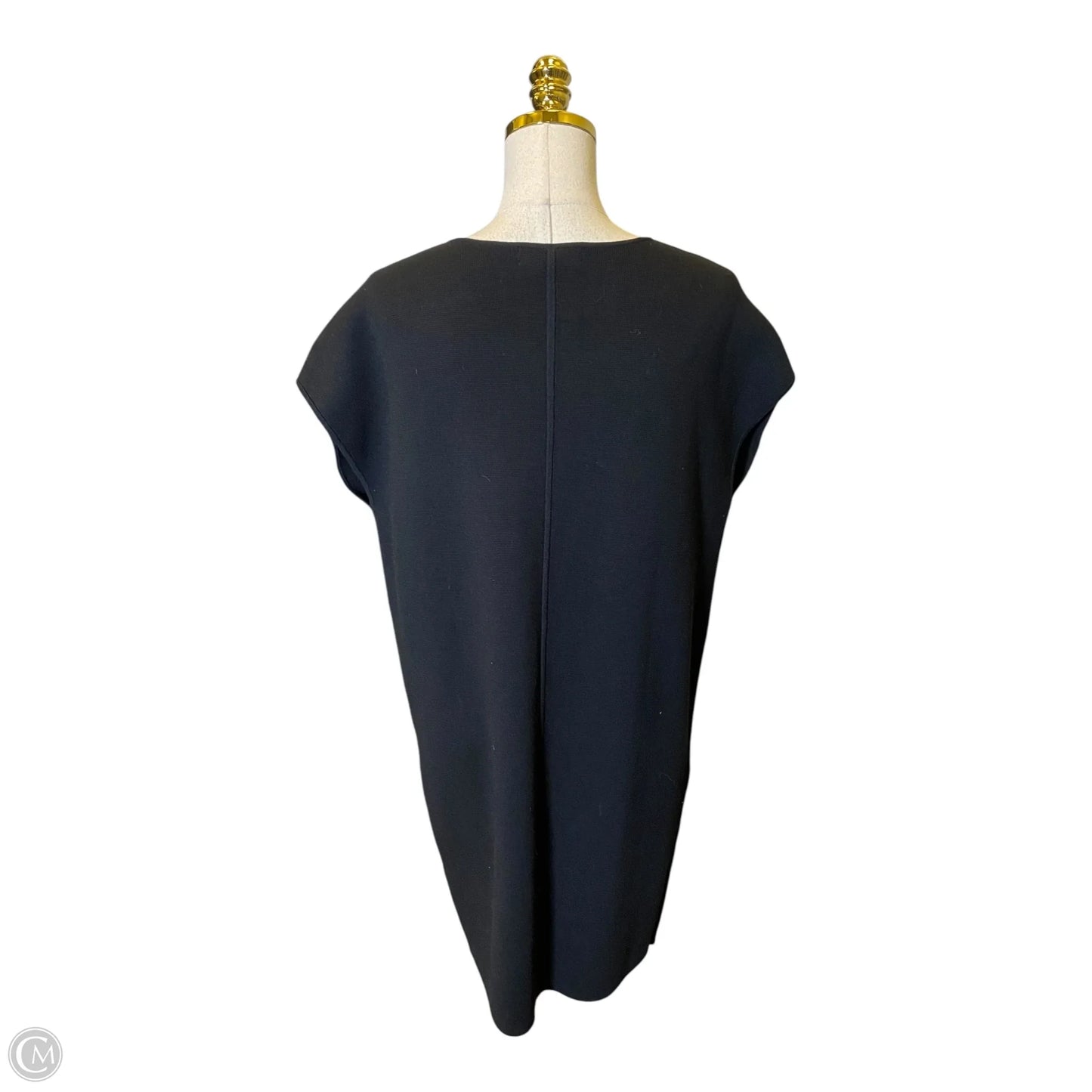 Dress Casual Midi By Banana Republic In Black, Size: M