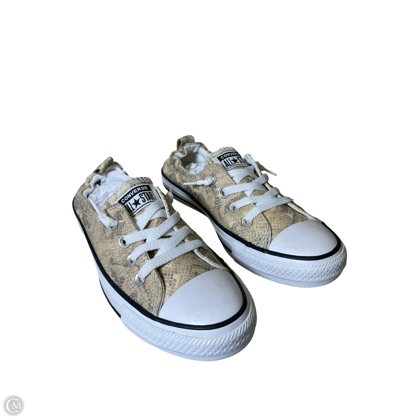 Shoes Sneakers By Converse In Snakeskin Print, Size: 8