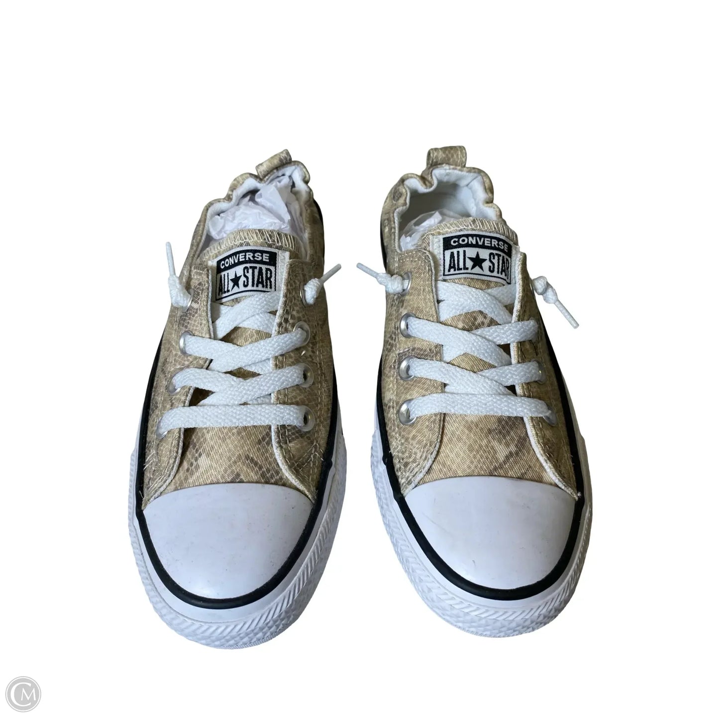 Shoes Sneakers By Converse In Snakeskin Print, Size: 8