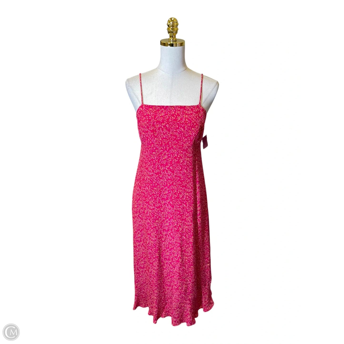 Dress Casual Midi By Gap In Floral Print, Size: 6