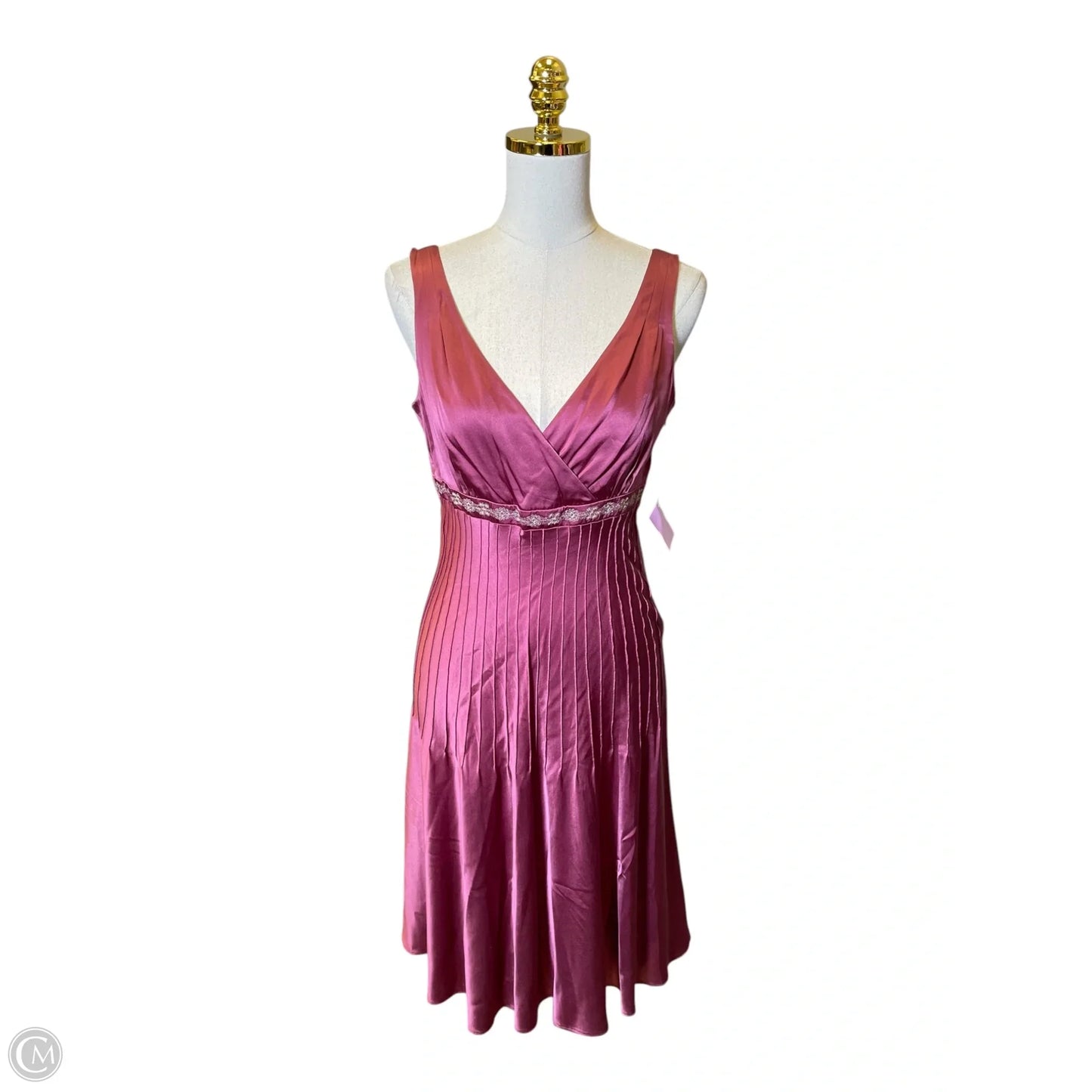 Dress Casual Midi By Antonio Melani In Purple, Size: 6