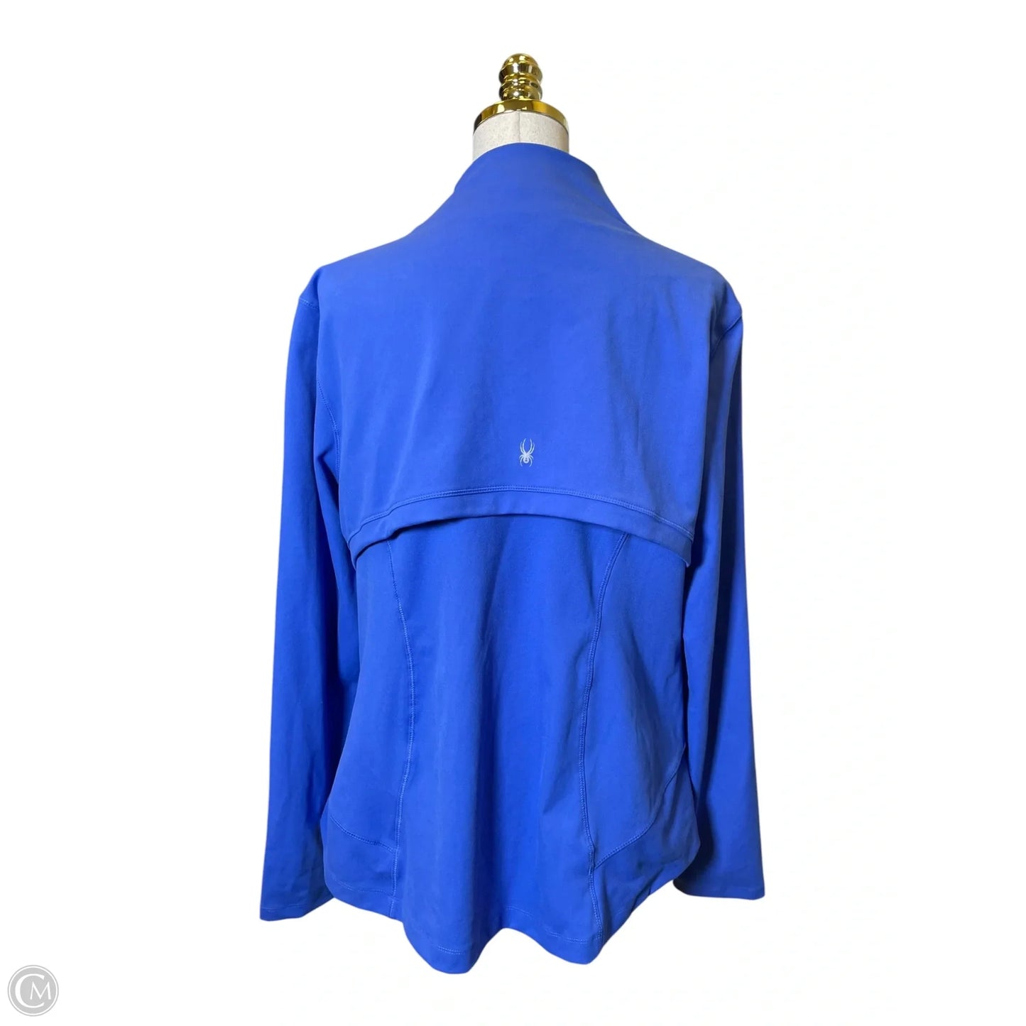 Athletic Jacket By Spyder In Blue, Size: Xxl