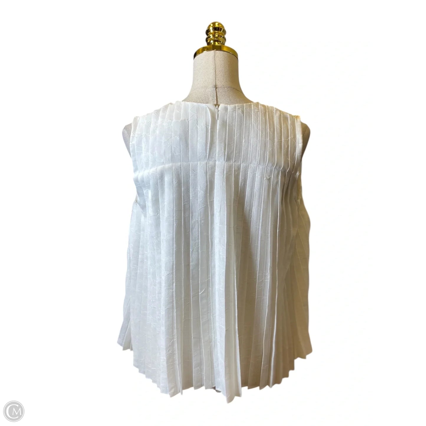 Top Sleeveless By Vince In White, Size: S
