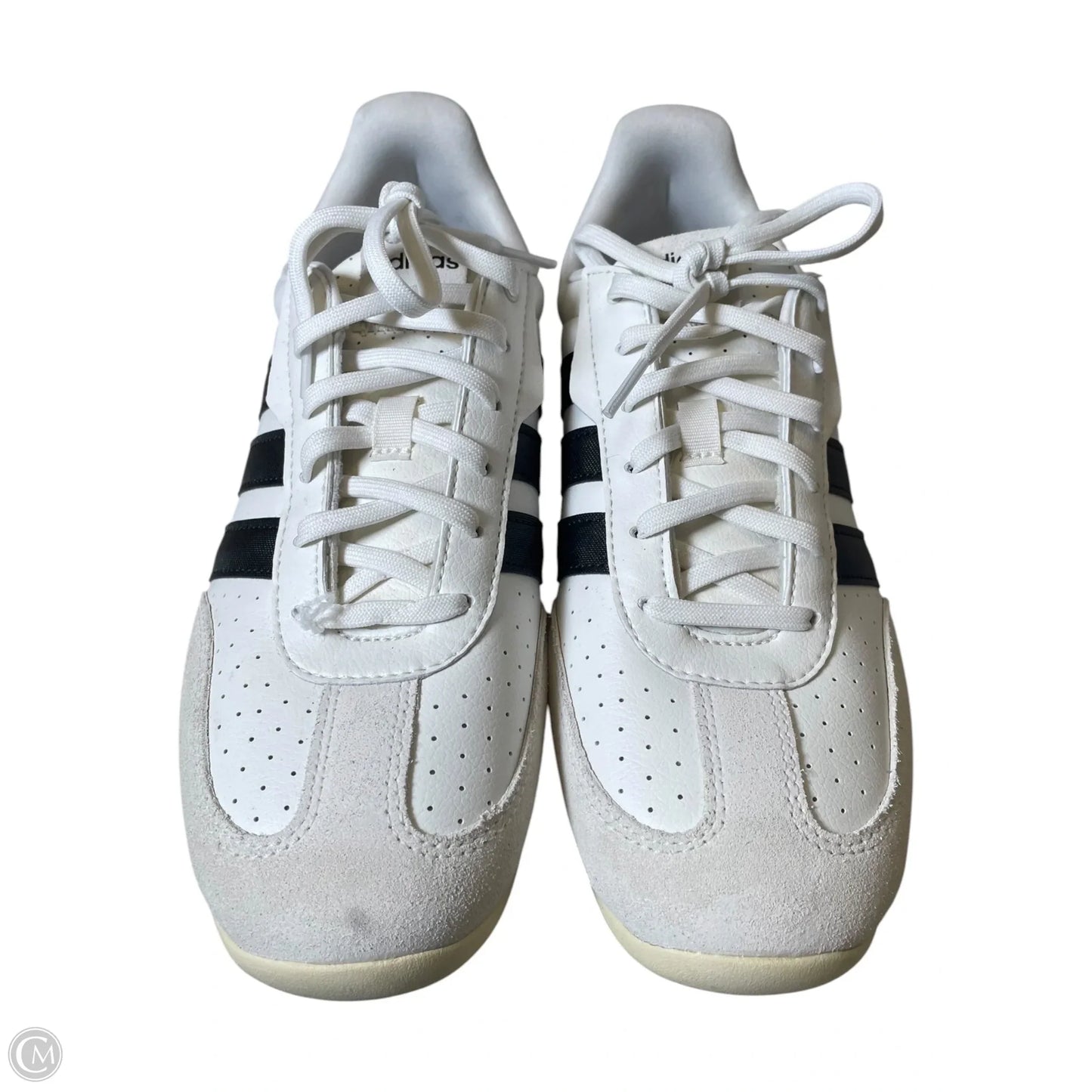 Shoes Sneakers By Adidas In Black & White, Size: 10