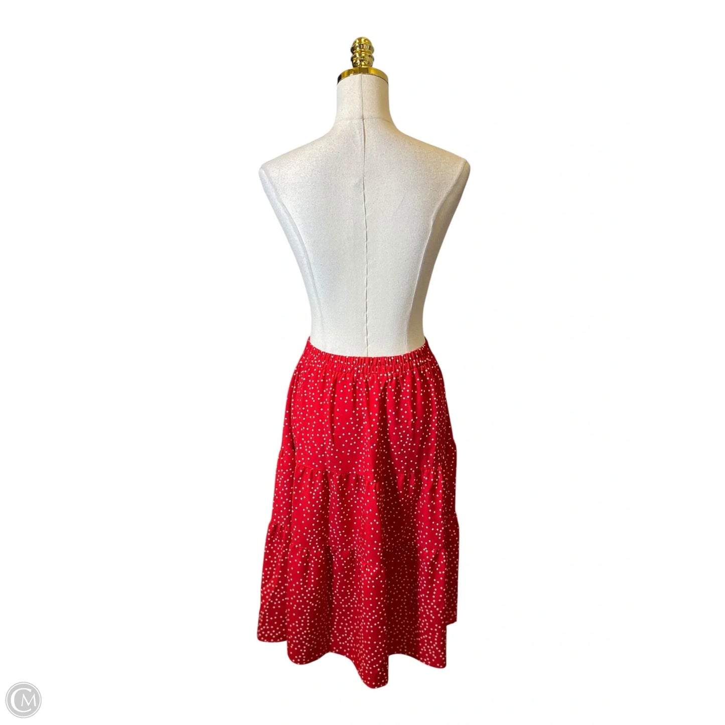 Skirt Maxi By Merokeety In Polkadot Pattern, Size: S