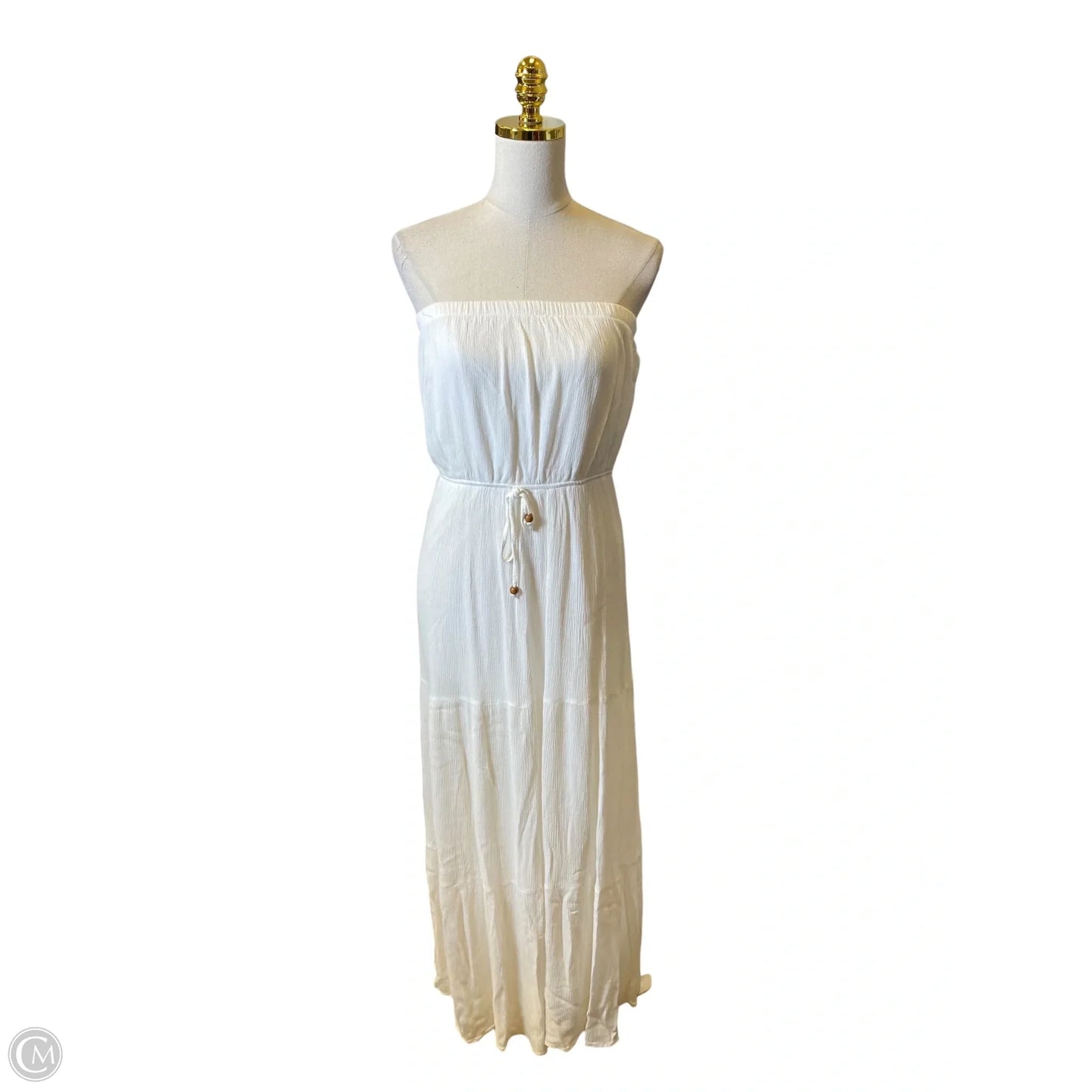 Dress Casual Maxi By Socialite In White, Size: L