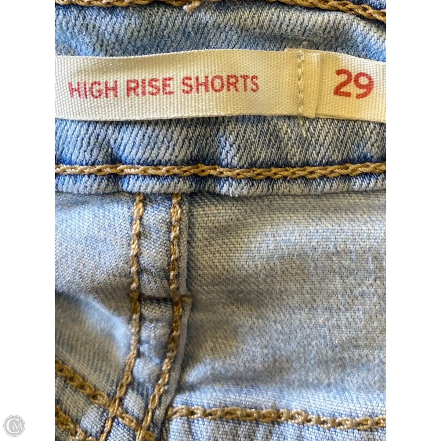 Shorts By Princess Polly In Blue Denim, Size: 2