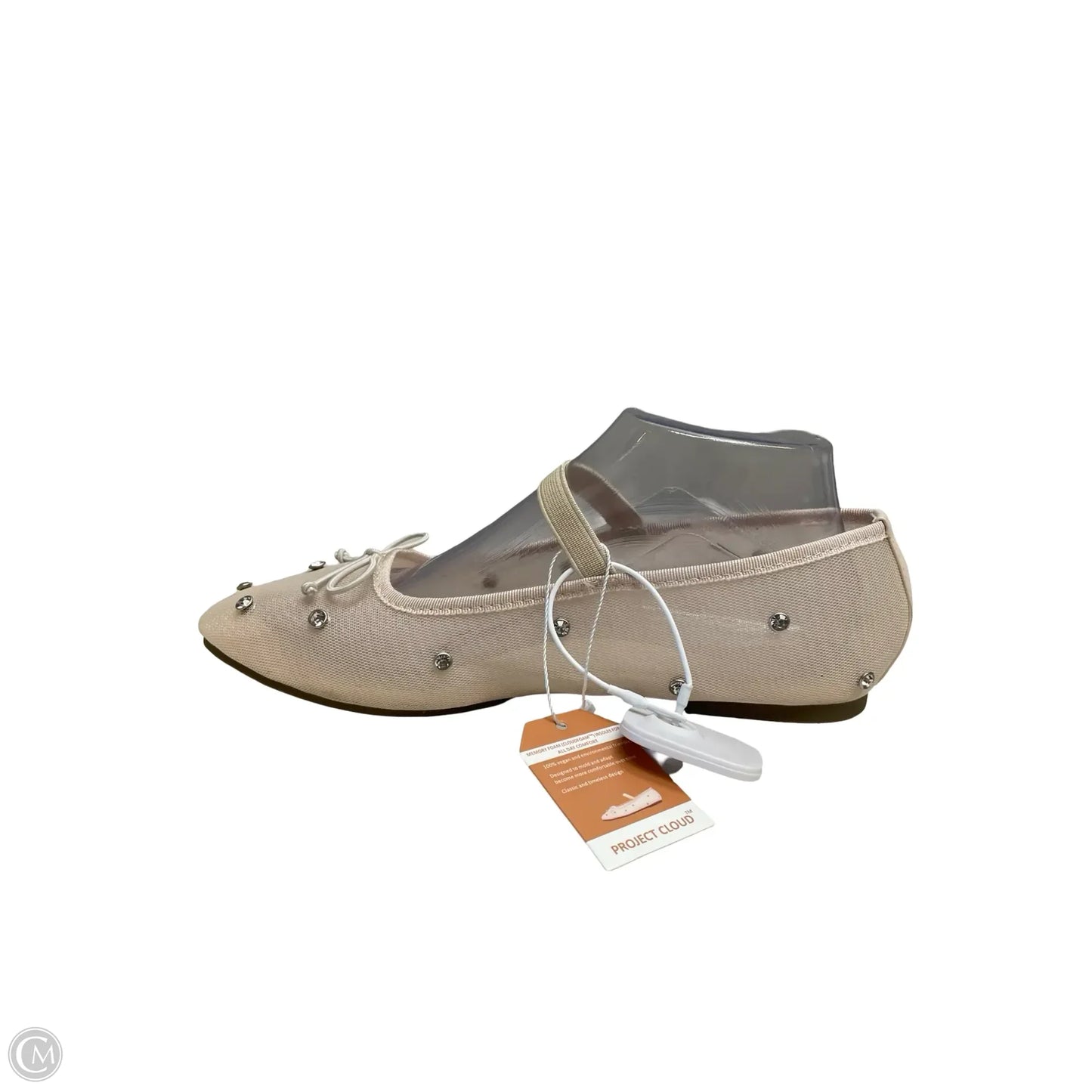 Shoes Flats By Clothes Mentor In Beige, Size: 8
