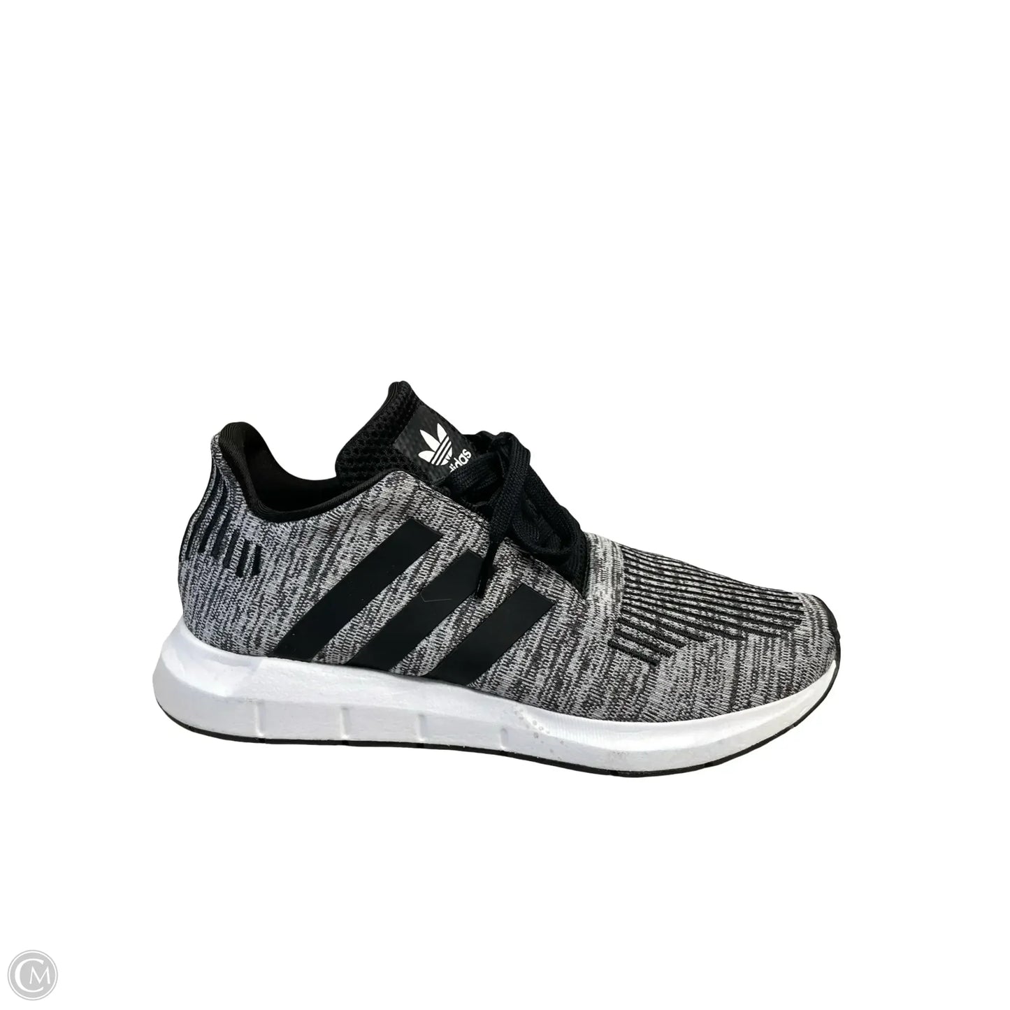 Shoes Athletic By Adidas In Black & Grey, Size: 5.5