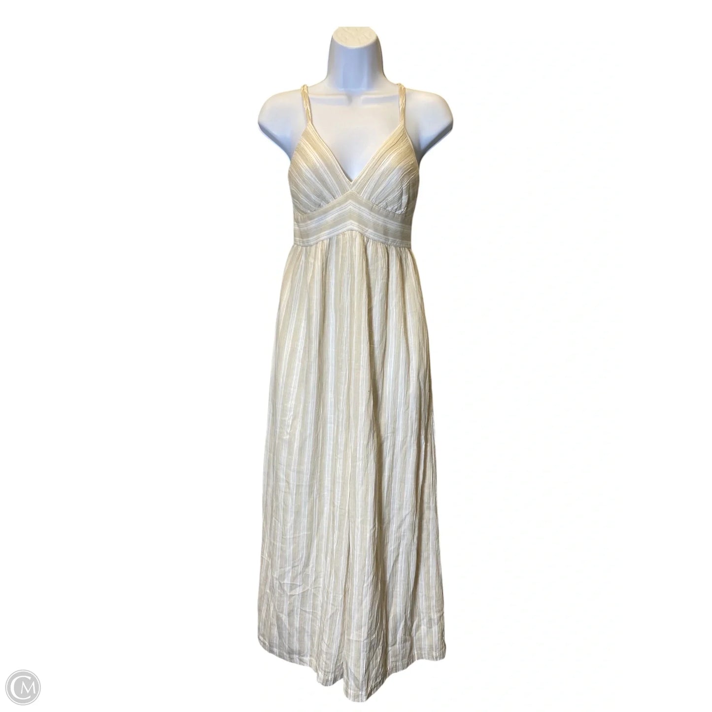 Jumpsuit By American Eagle In Cream & White, Size: Xs