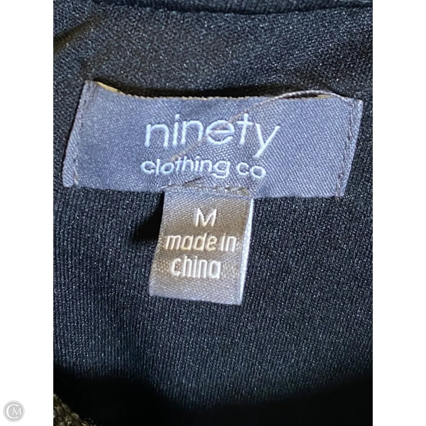 Dress Casual Midi By Clothes Mentor In Black & White, Size: M
