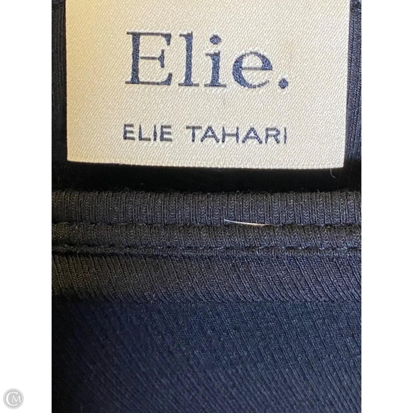 Top Short Sleeve By Elie Tahari In Black, Size: S
