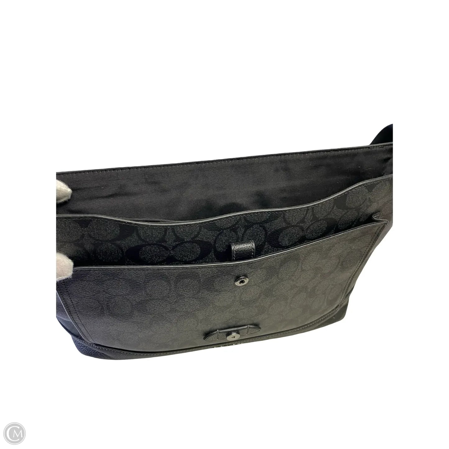 Laptop Bag Designer By Coach, Size: Large