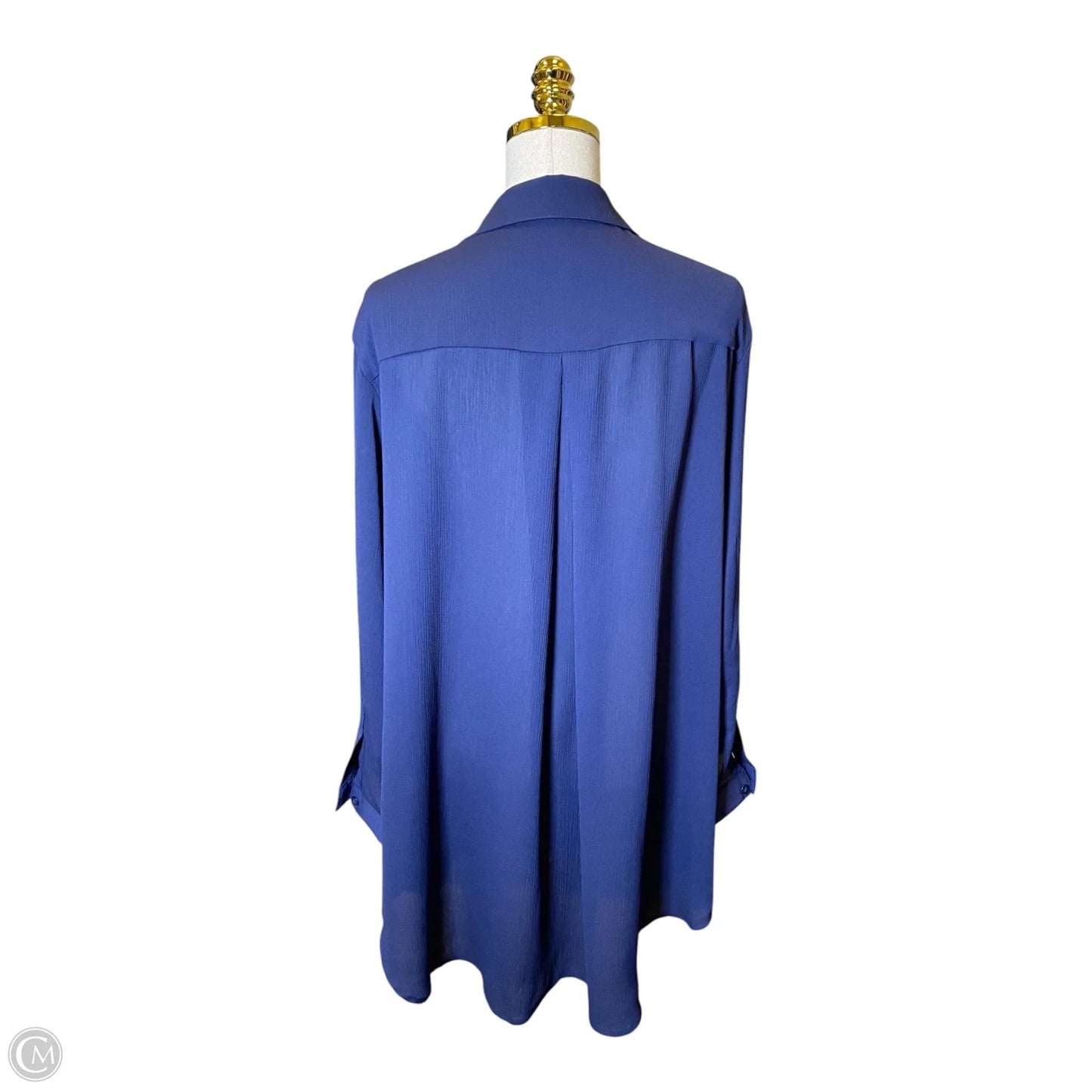 Dress Casual Midi By Clothes Mentor In Navy, Size: 20
