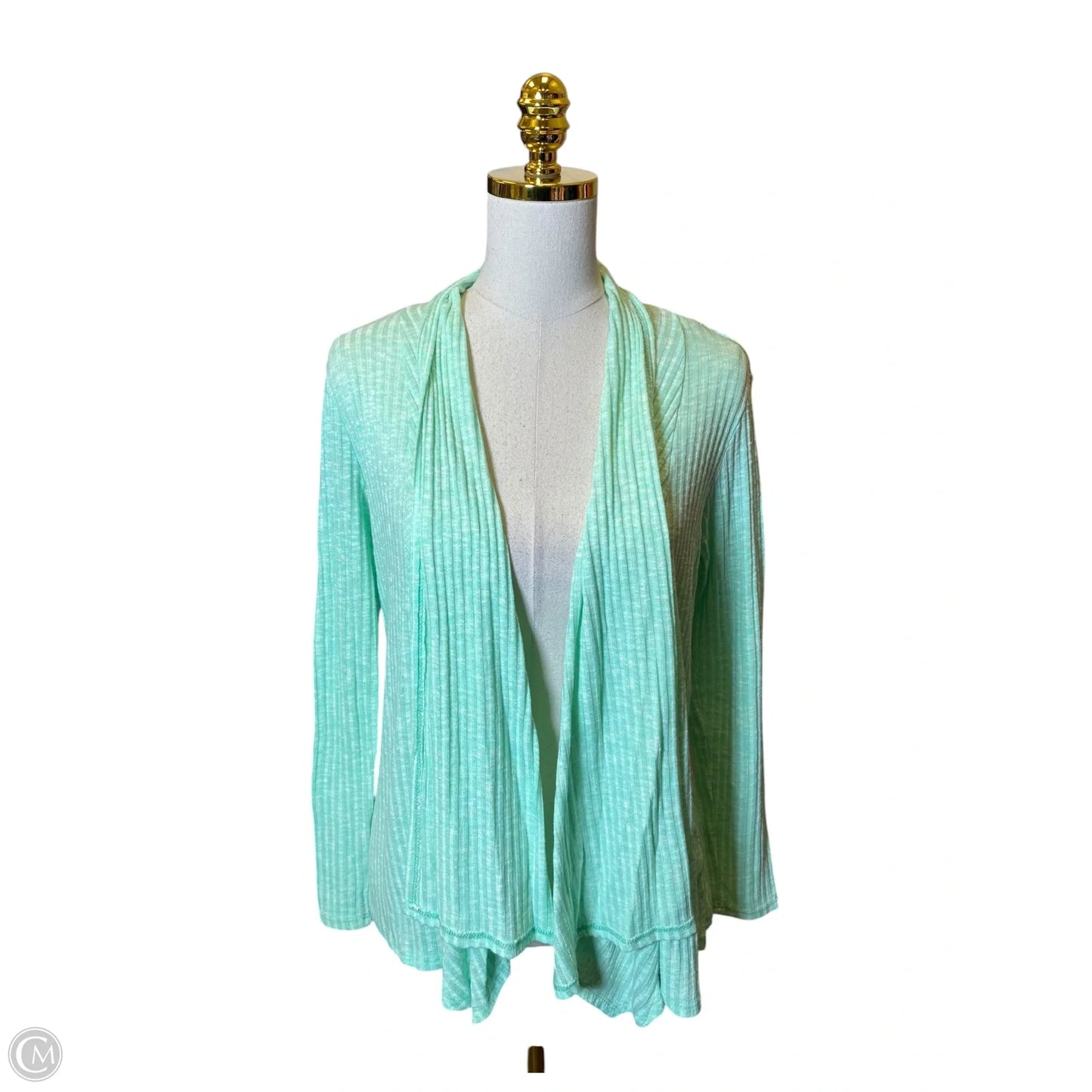 Cardigan By Espresso In Teal, Size: M