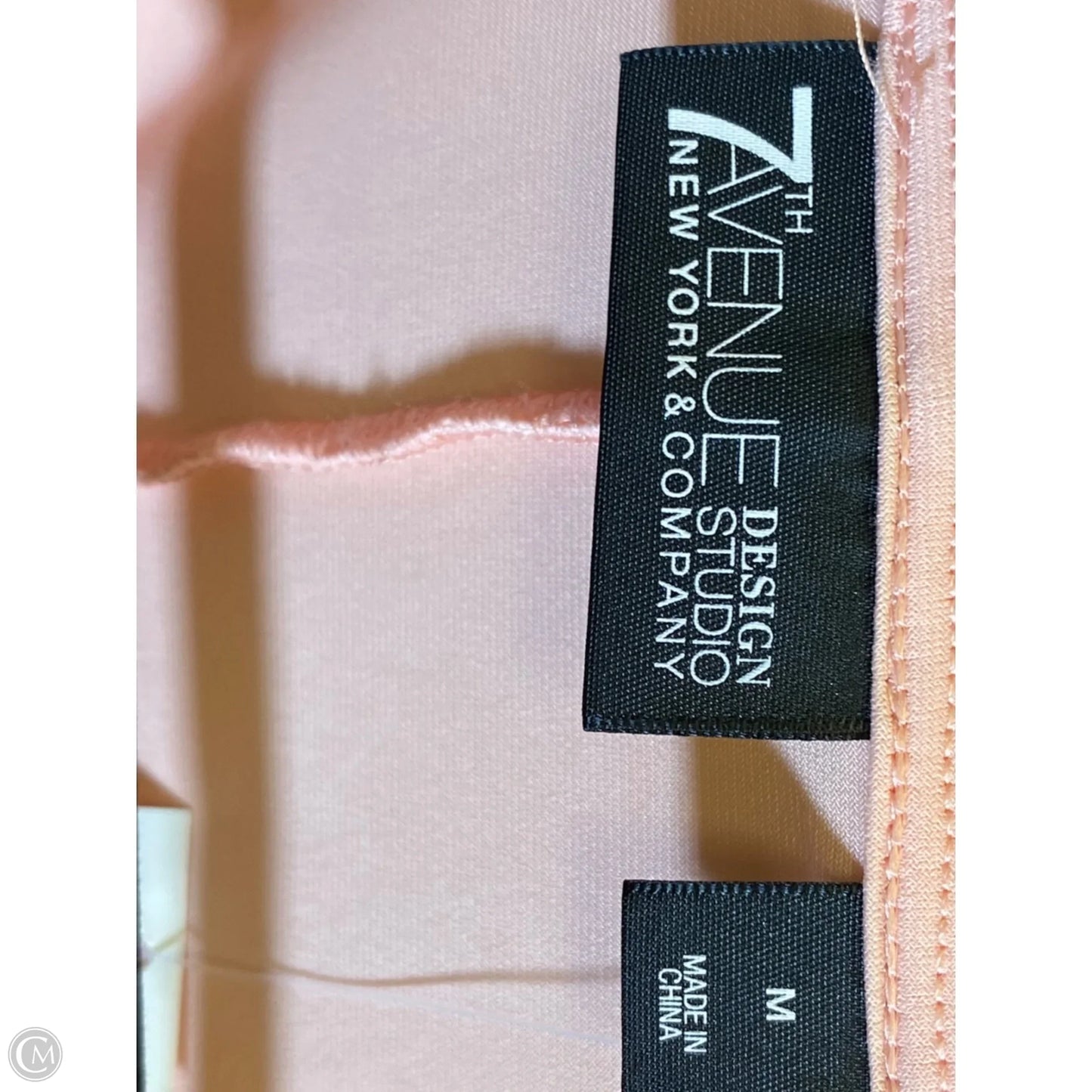 Top Long Sleeve By New York And Co In Coral, Size: M