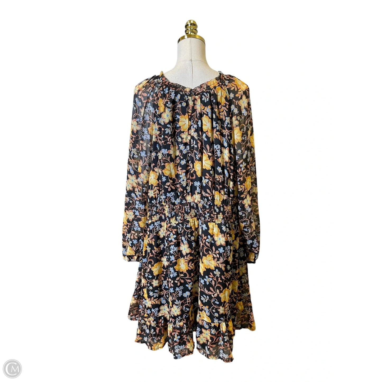 Dress Casual Midi By Old Navy In Floral Print, Size: 2x