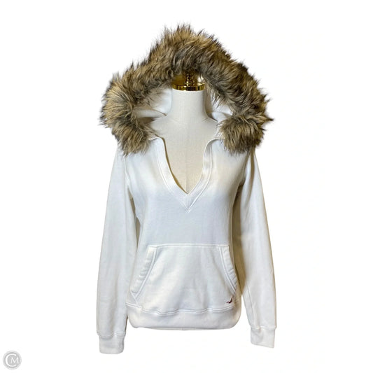 Sweater By Hollister In Cream, Size: L