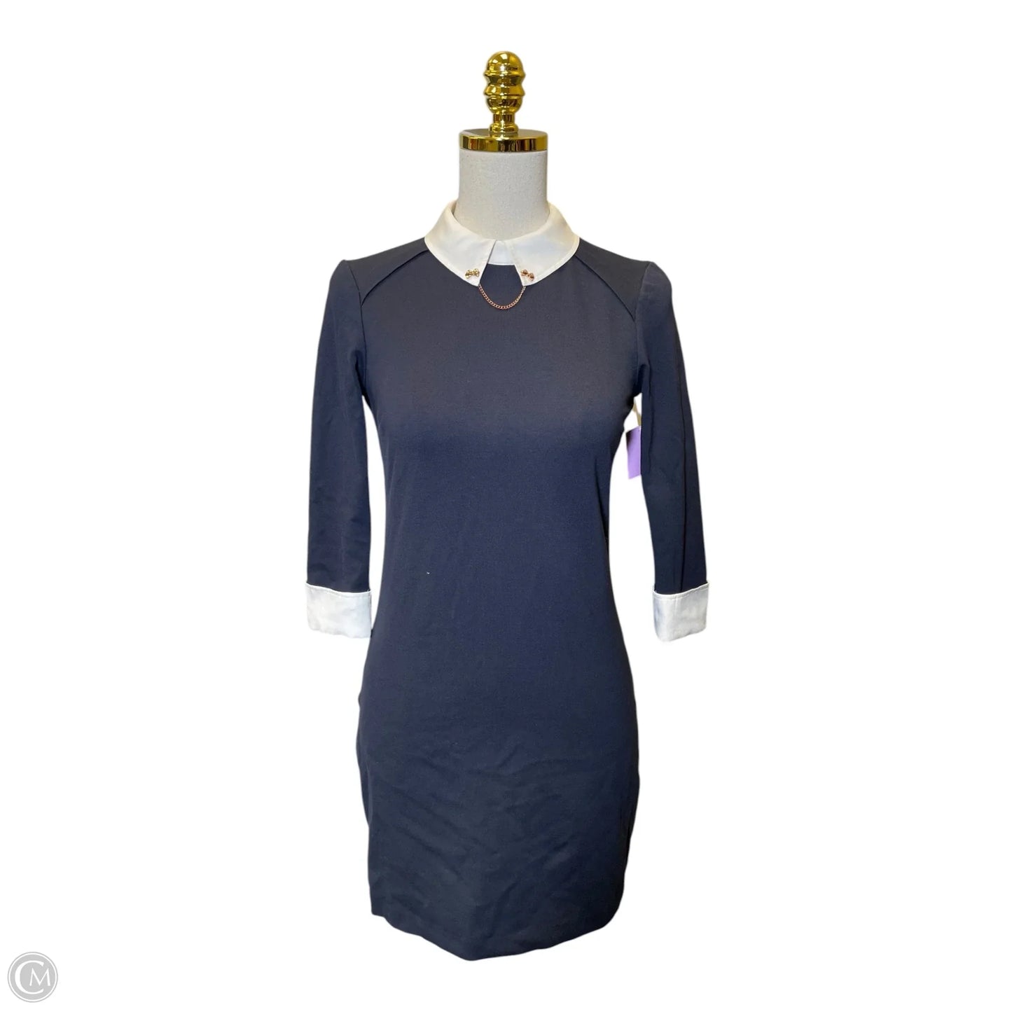 Dress Casual Short By Ted Baker In Navy, Size: Xs