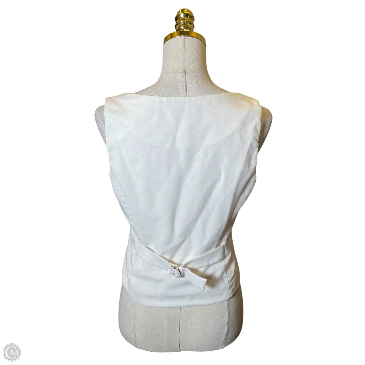 Top Sleeveless By Abercrombie And Fitch In White, Size: S