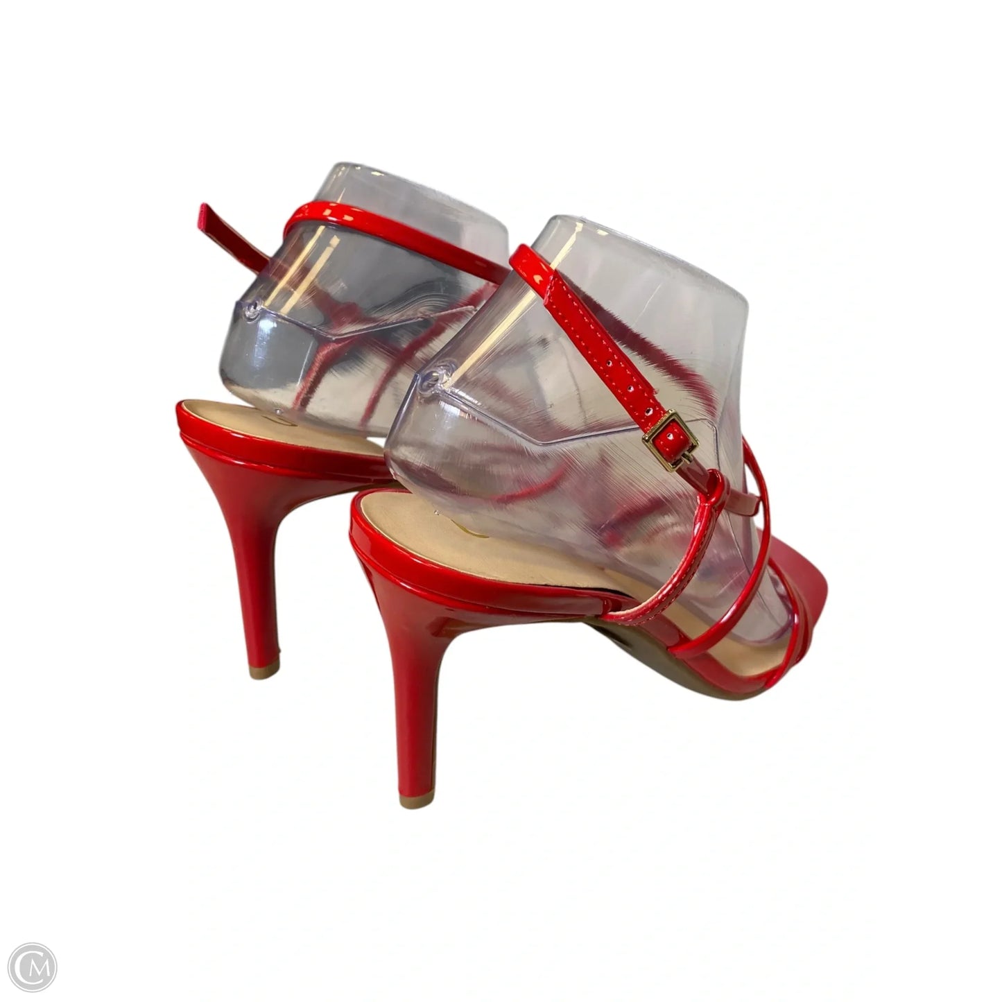 Shoes Heels Stiletto By Unisa In Red, Size: 9
