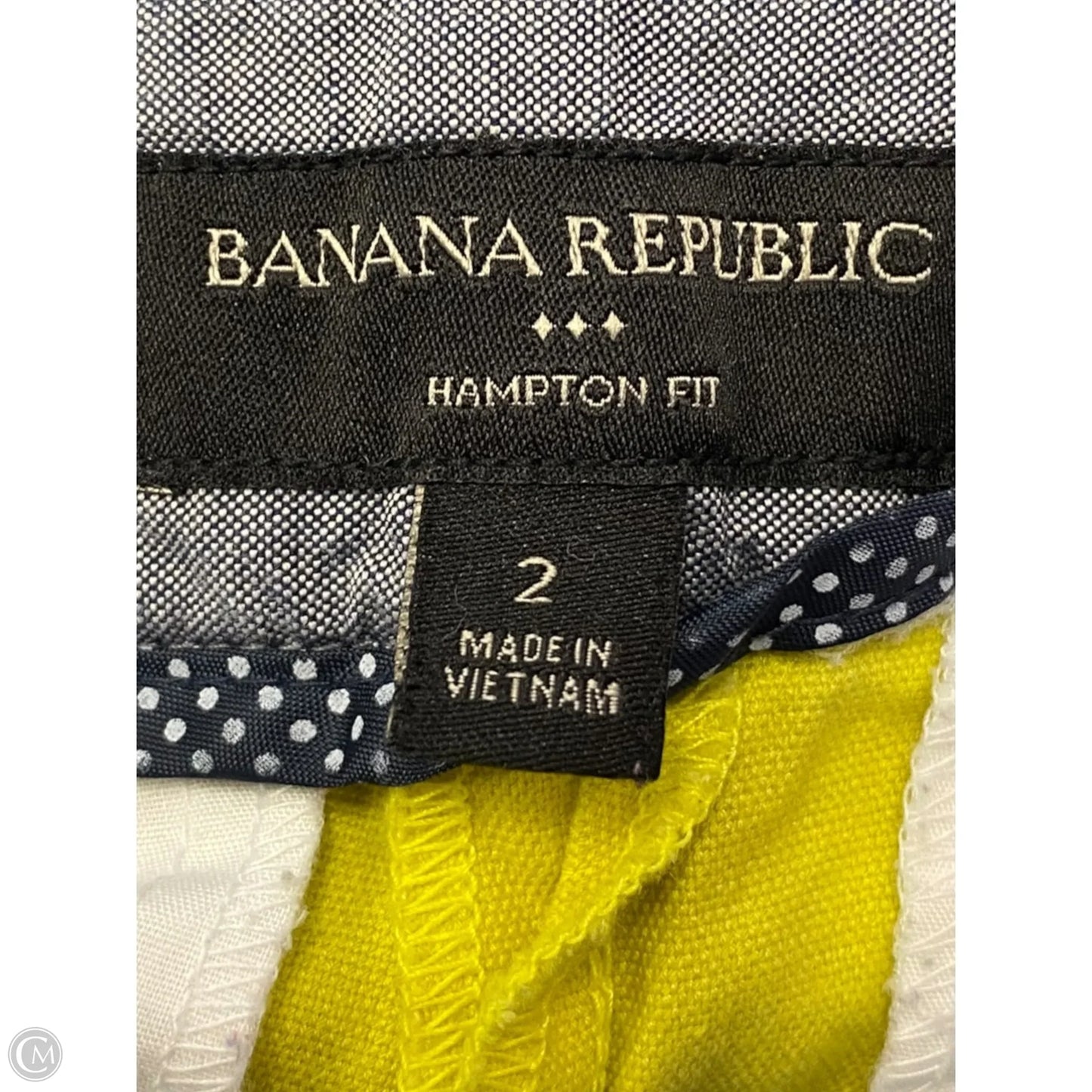 Shorts By Banana Republic In Yellow, Size: 2