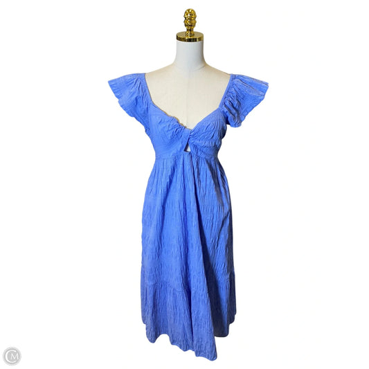 Dress Casual Maxi By Universal Thread In Blue, Size: L