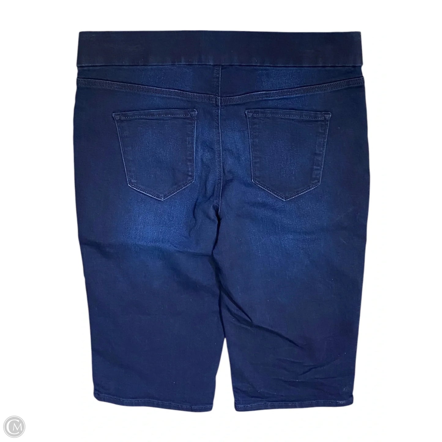 Capris By Nine West In Blue Denim, Size: 12