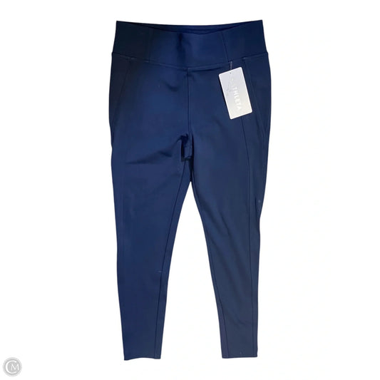 Athletic Leggings By Athleta In Navy, Size: M