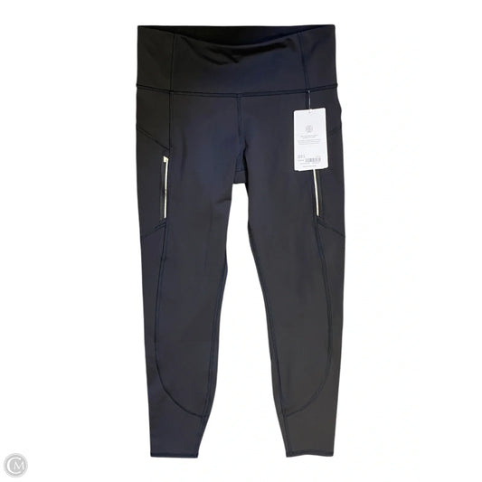 Athletic Leggings By Athleta In Black, Size: M