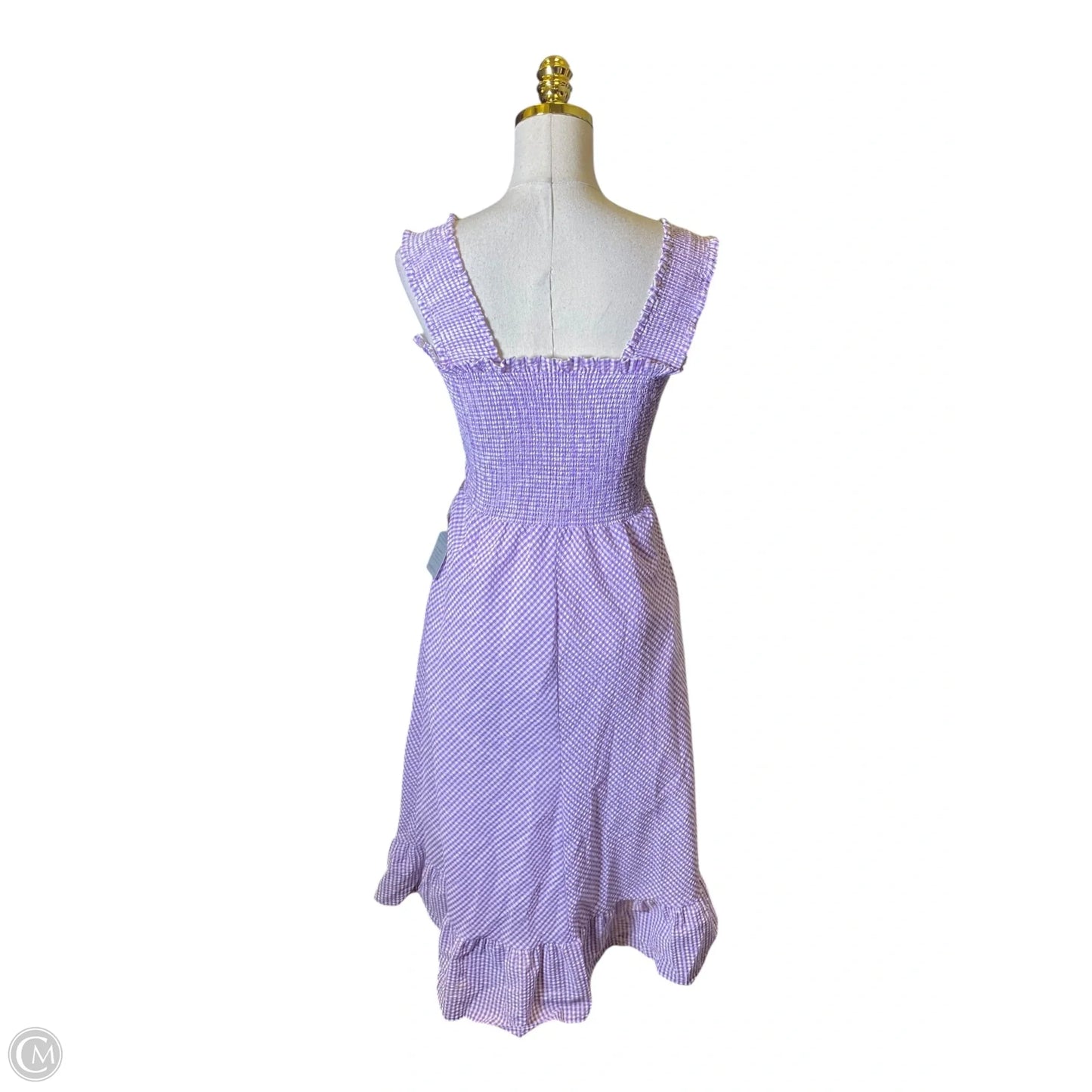 Dress Casual Maxi By Eliza J In Purple & White, Size: M