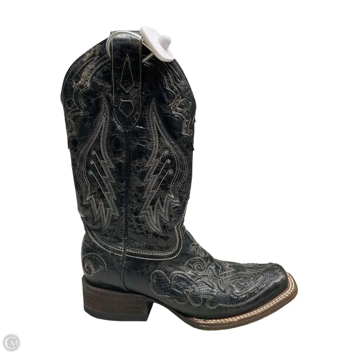 Boots Western By Corral In Black, Size: 6.5