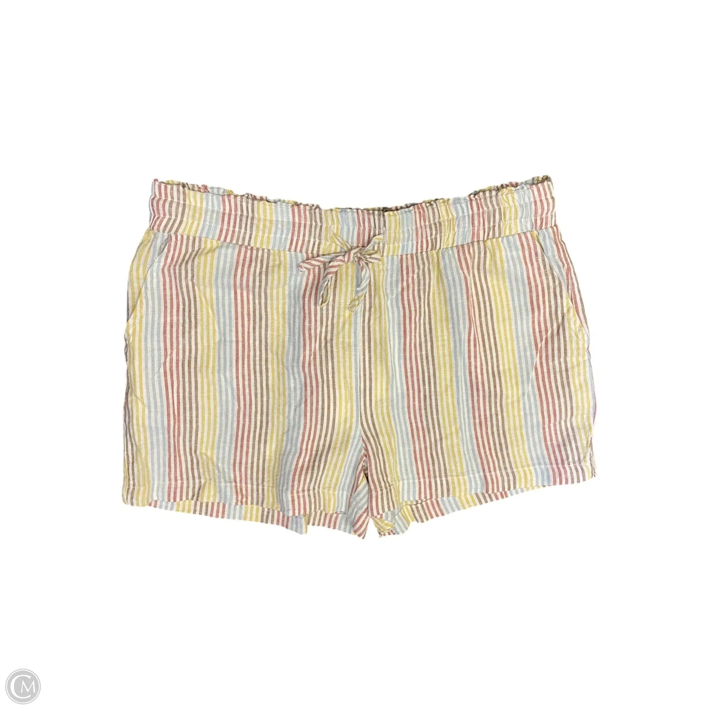 Shorts By Thread And Supply In Striped Pattern, Size: L