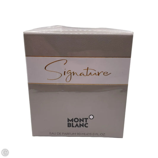 Fragrance Luxury Designer By Montblanc