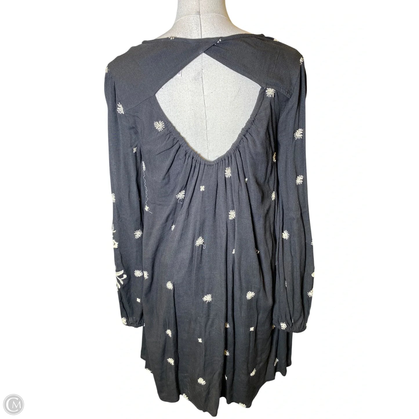 Dress Casual Short By Free People In Black & Cream, Size: M