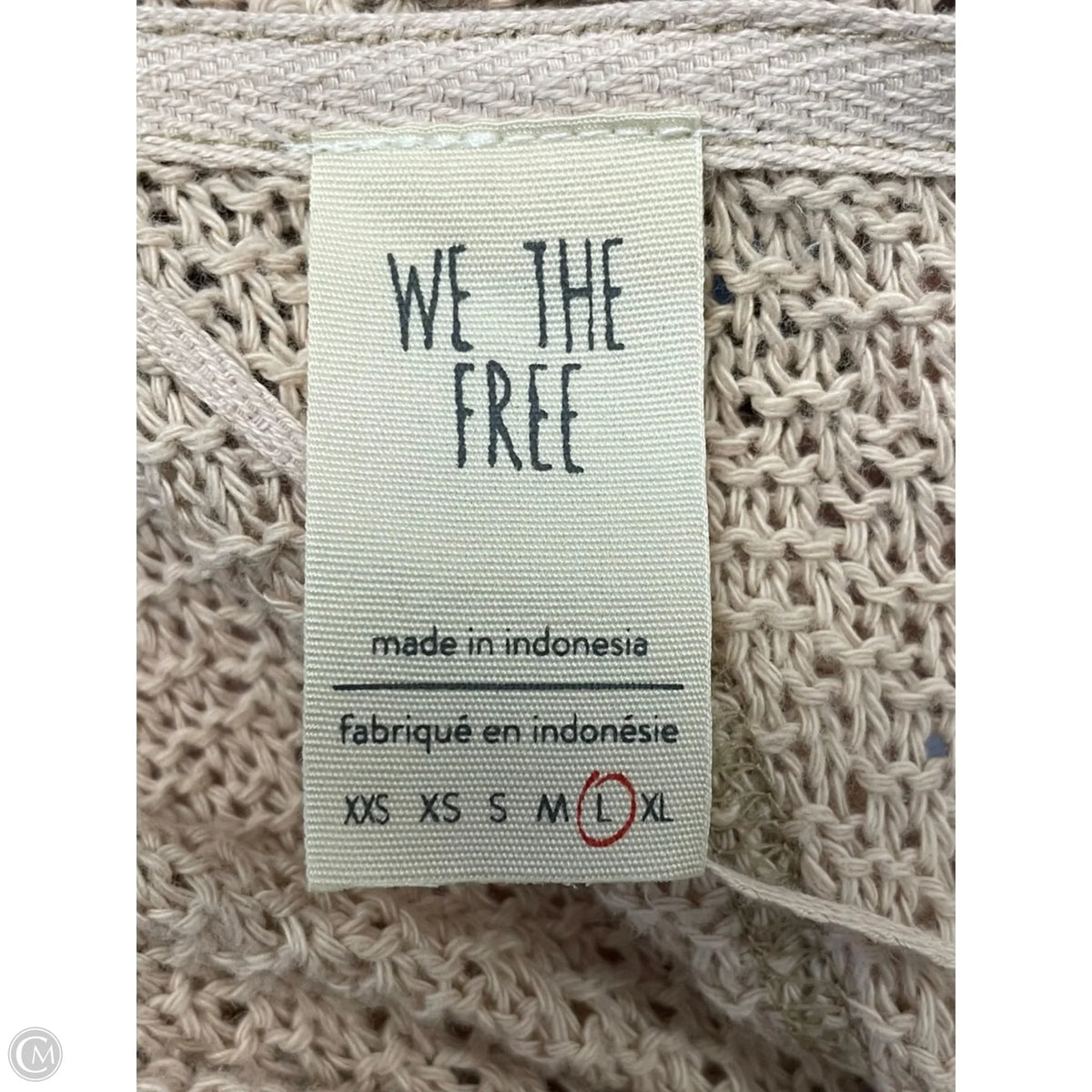 Sweater By We The Free In Cream, Size: L