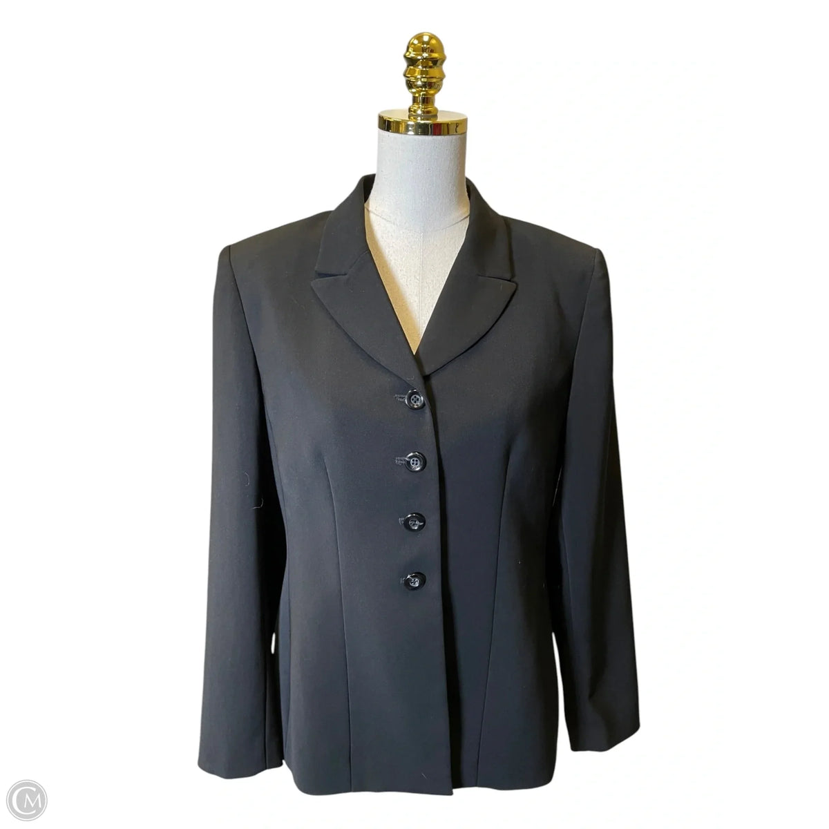 Blazer By Le Suit In Black, Size: 10