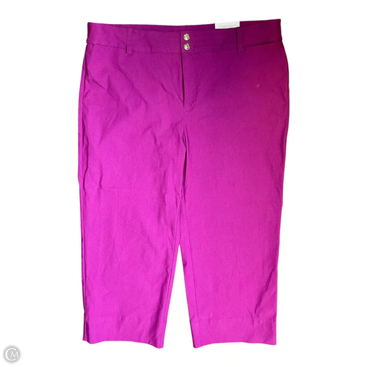 Pants Other By Chicos In Purple, Size: Xl