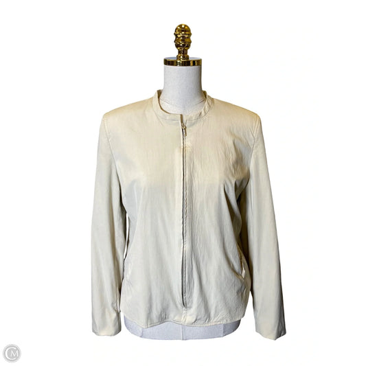 Jacket Other By Apostrophe In Cream, Size: 12