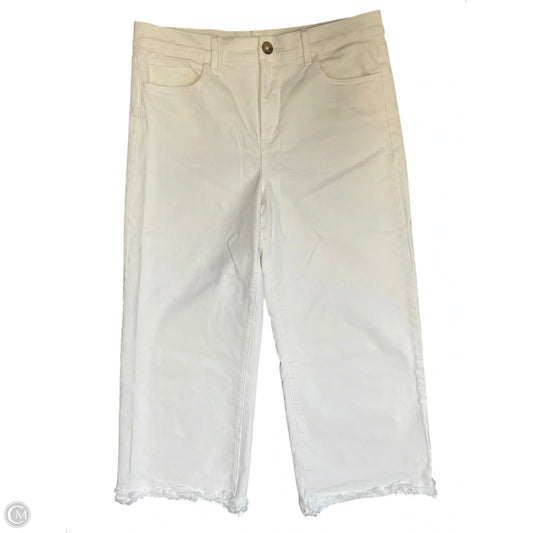 Pants Wide Leg By Loft In Cream, Size: 10