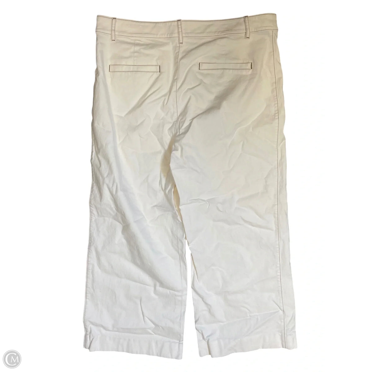 Pants Wide Leg By Loft In Cream, Size: 14