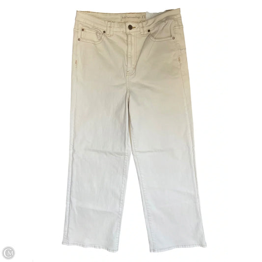 Pants Wide Leg By Soft Surroundings In Cream, Size: 10