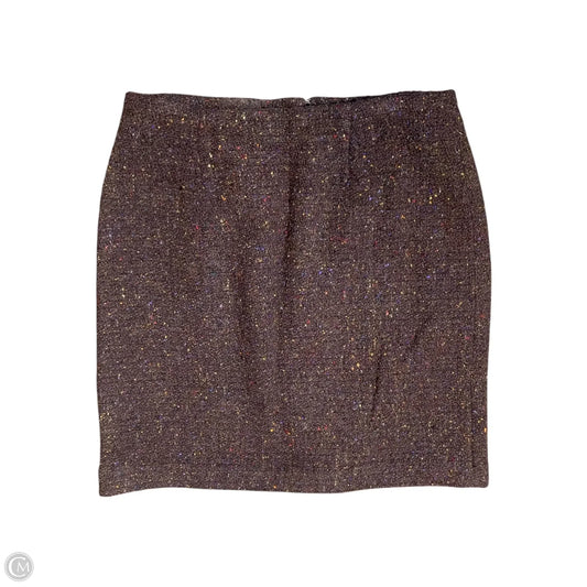 Skirt Mini & Short By Amanda Smith In Brown, Size: 8