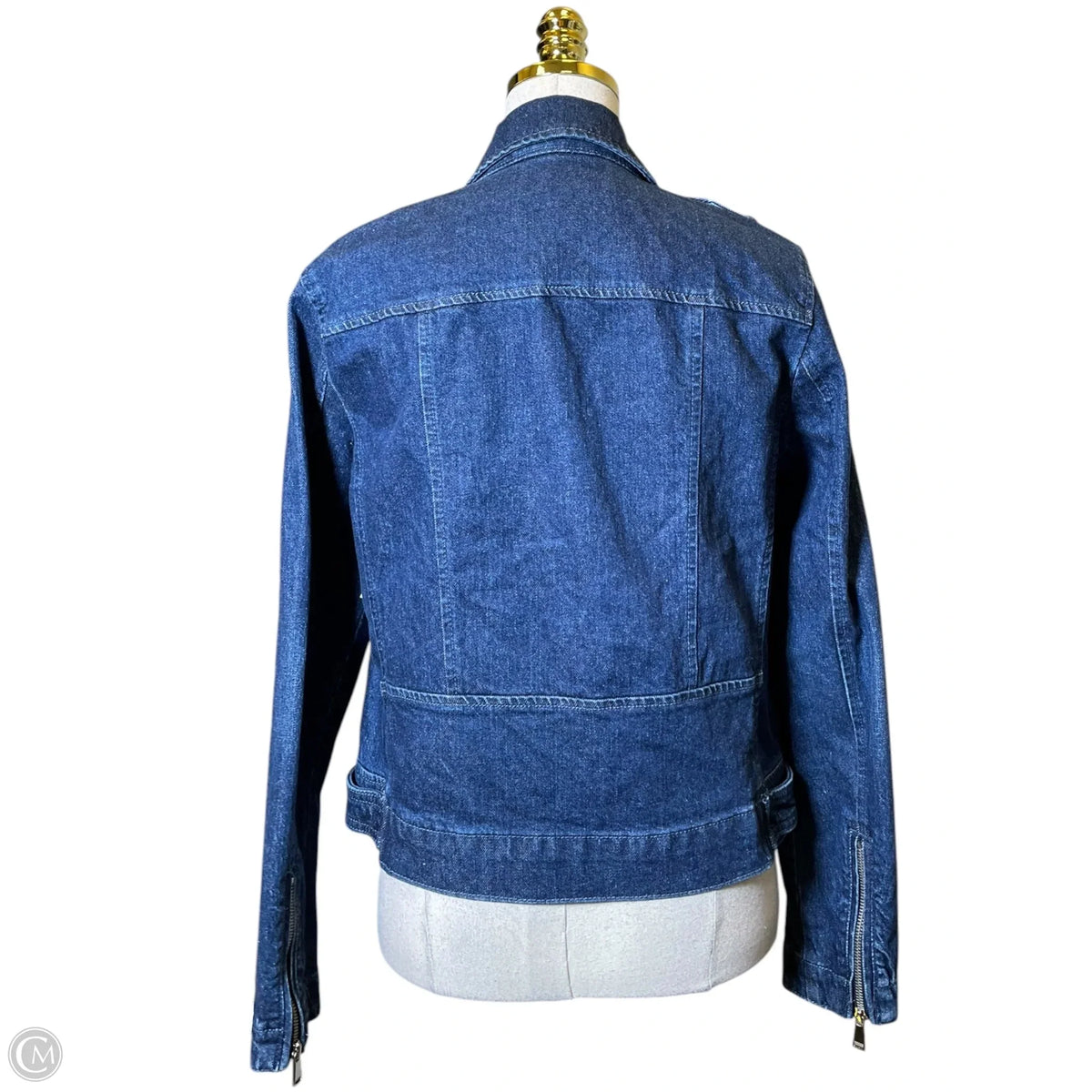 Jacket Denim By Loft In Blue Denim, Size: S