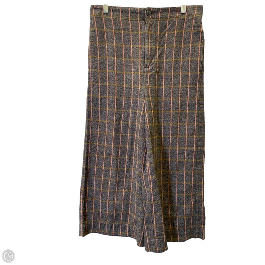 Pants Dress By Madewell In Plaid Pattern, Size: M