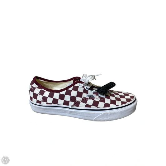Shoes Flats By Converse In Checkered Pattern, Size: 7