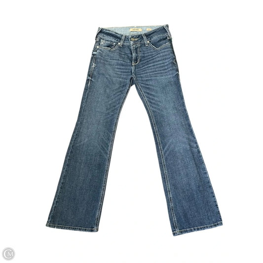 Jeans Boot Cut By Ariat In Blue, Size: 4